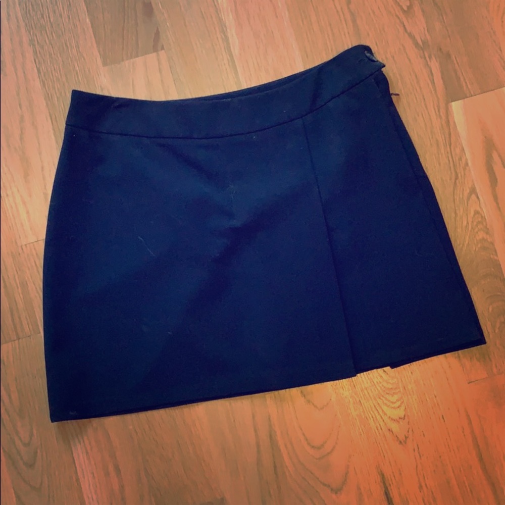 Vintage 90s Max Studio wool miniskirt